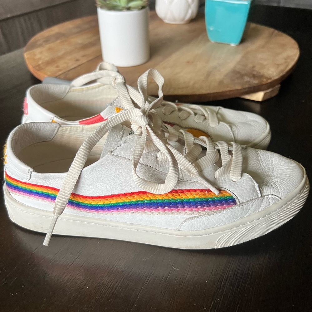 Soludos Leather sneakers size 8 - Picture 6 of 6
